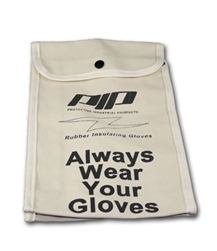 PIP - Canvas bag for 11-inch rubber insulating glove, natural color