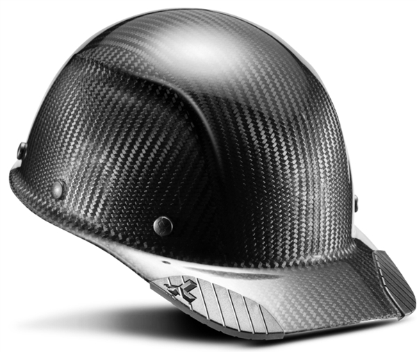 LIFT Safety DAX Carbon Fiber Cap Style Hard Hat, Gloss Black