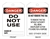 DO NOT USE Tagboard Danger Tag 6x3 25 Pack