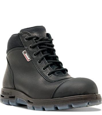 RedbacK Boots Sentinel HD Lace Up ST - Black Leather
