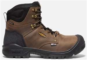 Keen, Independence, Waterproof, Carbon Toe, Work Boot, Brown, 1026487