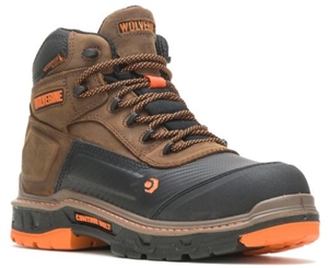 Wolverine - Overpass WP CarbonMAX® 6" Boot-  Brown