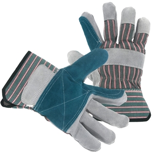 Seattle Glove -Double Leather Green Palm