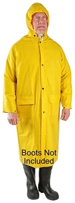 Seattle Glove - 48" Trench Raincoat Yellow