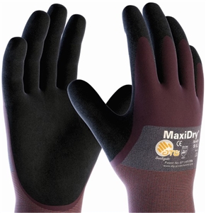 MAXIDRY,  Ultra Lightweight Glove with Nitrile Coating, 56-425