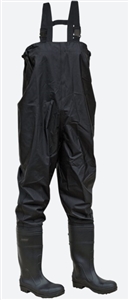 Ironwear -  Chest Wader with Steel Toe Rubber Boots