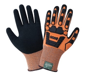 Vise Gripster® C.I.A. High-Visibility Cut and Impact Resistant Gloves, CIA388XFT