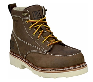 FRYE Supply, 6" Classic Work Boot, Steel Toe, Waterproof, FR40301