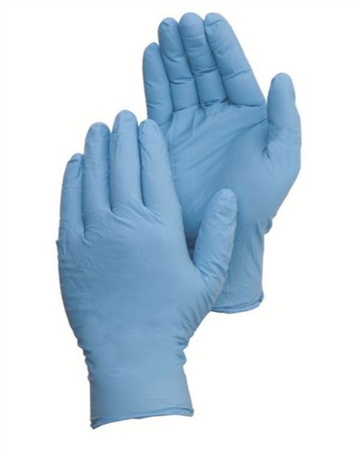 Nitrile Gloves Blue Powder Free 8 Mil