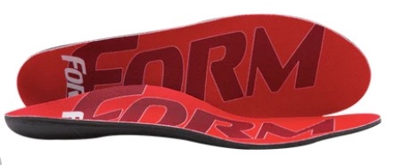 FORM, Narrow Moldable Insoles, Narrow Red