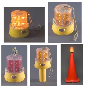 North American Signal - Personal Safety Light - 24 LED - Amber