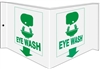 EYE WASH Emergency 3D Sign 6x12