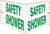 SAFETY SHOWER... 3D Acrylic Sign 6x12