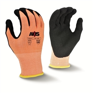 Radians AXIS™ Cut Protection Level A6 Sandy Nitrile Coated Glove