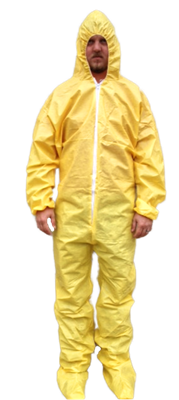Sunrise - Sunshield Chemical Protection Coverall Yellow