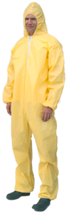Sunrise - Sunshield Chemical Protection Coverall Yellow