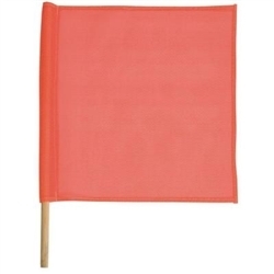 Safety Flag - High Speed Mesh 18 x 18 Safety Flag - Orange