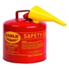Eagle - Type I Diesel Safety Can With Funnel, 5 Gal Red